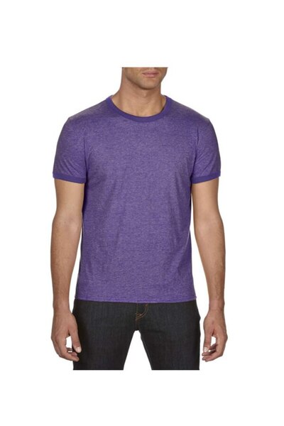OEM Round neck T-shirt, Purple, M