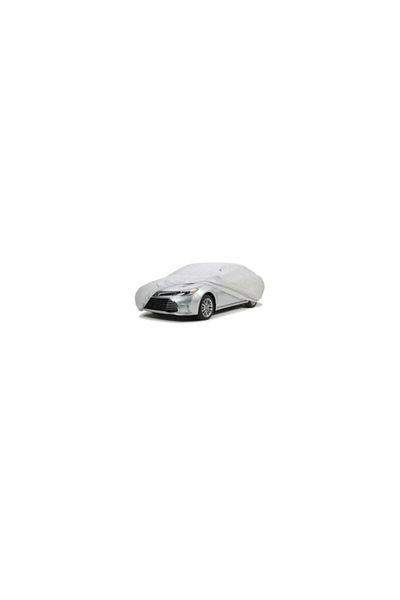 SIKS Car Cover Waterproof Tarpaulin Type, Rain, Dust, Uv Protection, Gray, Size L (480X175X120)