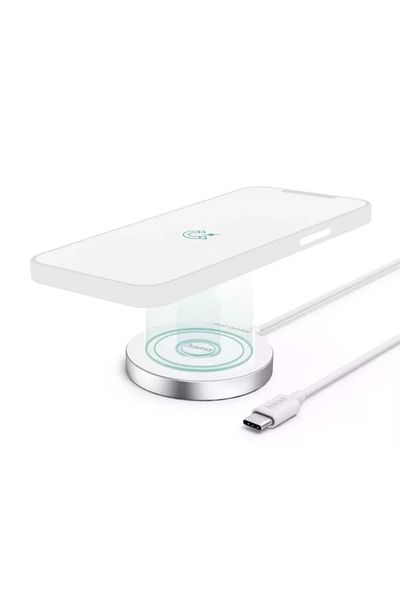 Hama Hama MagCharge FC15 Wireless Charger, 15 W (White)