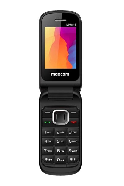 MAXCOM Κινητό Τηλέφωνο Comfort MM815, Διπλή SIM, Οθόνη 2,4", 2G - Μαύρο