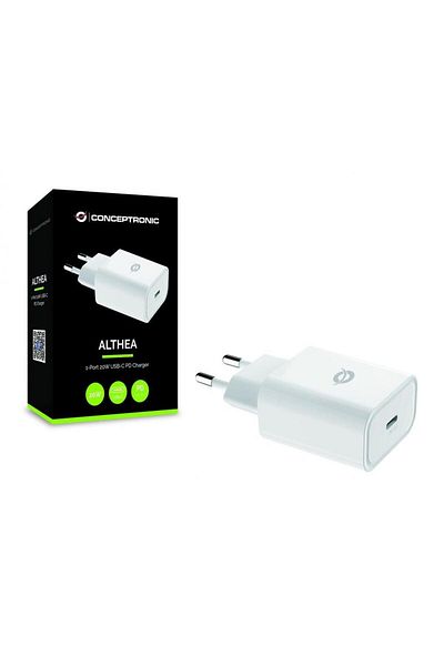 CONCEPTRONIC Phone charger, Conceptronic, 20W, White
