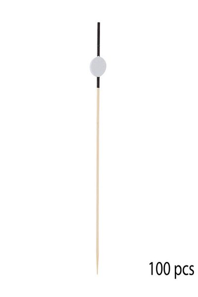 Five Simply Smart 100-Piece Assorted Design Gala Bamboo Cocktail Picks