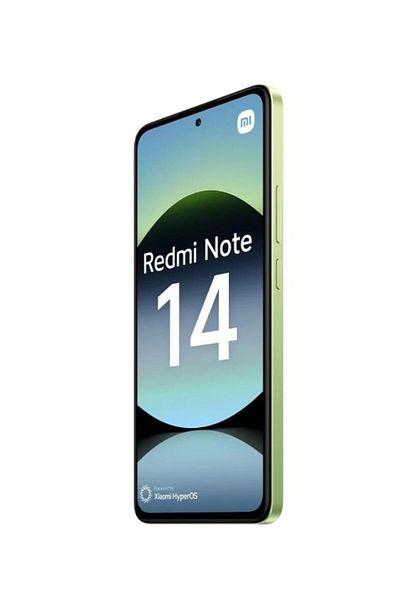 Xiaomi Redmi Note 14 4G, ecran AMOLED de 6,67", Helio G99, 6 GB RAM, stocare de 128 GB, verde