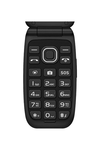 MAXCOM Comfort MM828, Dual SIM, Telefon 4G, Ecran 2.4", Negru - Fiabil și Compact - Elemente de Bază