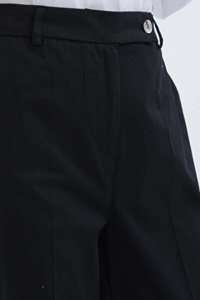 ALLDAY Black-Pipe Leg Trousers
