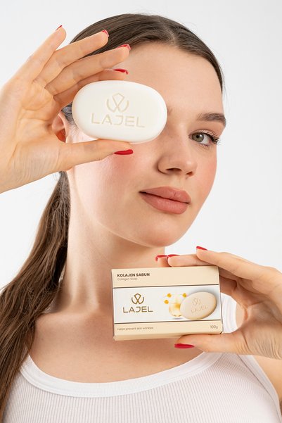 Lajel Premium 2-Piece Soap Set Collagen + Kojic Acid Special Mold
