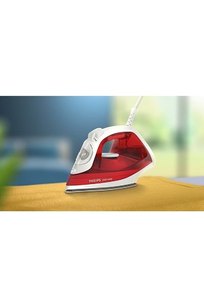 Philips Steam Iron Red and White 250ml