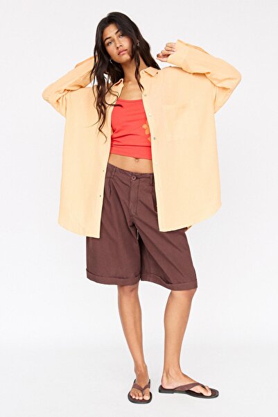 Pull & Bear Rustik oversize gömlek