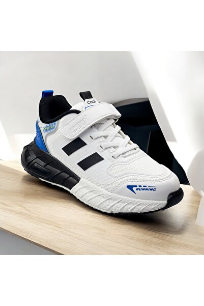 JOJO KIDS unisex παιδική ορθοπεδική σόλα velcro sneakers, διχτυωτό παπούτσι για τρέξιμο