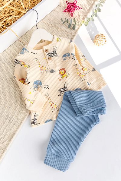 Babymod Lion Themed Baby Boy Set
