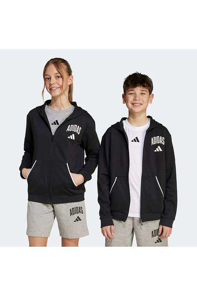adidas Seasonal Essentials Collegiate Παιδικό Μαύρο Μπουφάν (JM1534)