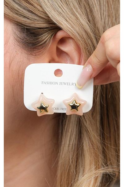 Jack Ferrero Colorful Steel Women's Earrings