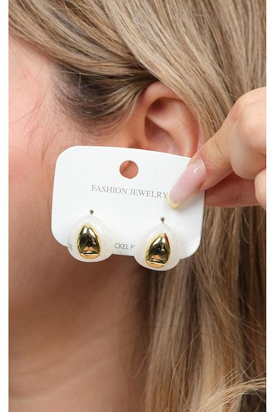 Jack Ferrero Colorful Steel Women's Earrings