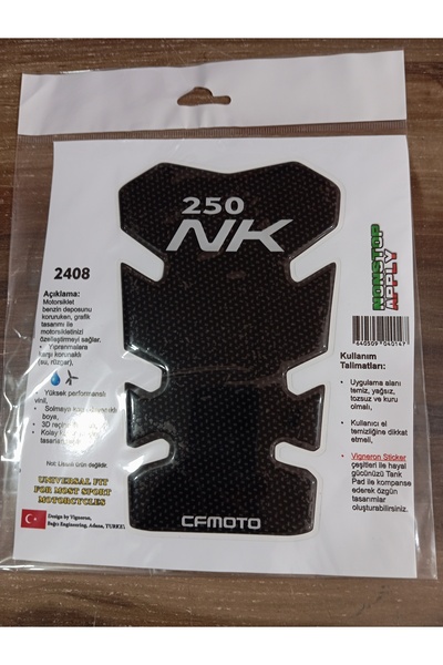 Bix CF MOTO NK250 DEPO ÜSTÜ PAD