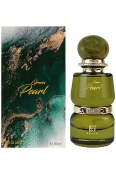Ahmed Al Maghribi Green Pearl 80ML | Longlasting Unisex | Apple | Cedarwood | Citrus accord