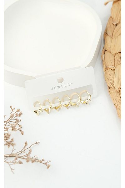 Jack Ferrero Steel Multi Women's Earrings