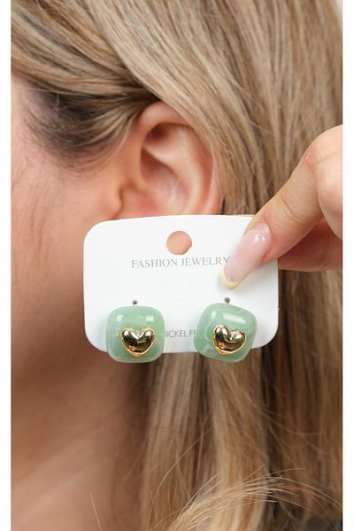 Jack Ferrero Colorful Steel Women's Earrings