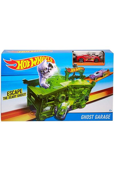 mattel Hot Wheels Ghost Garage Playset
