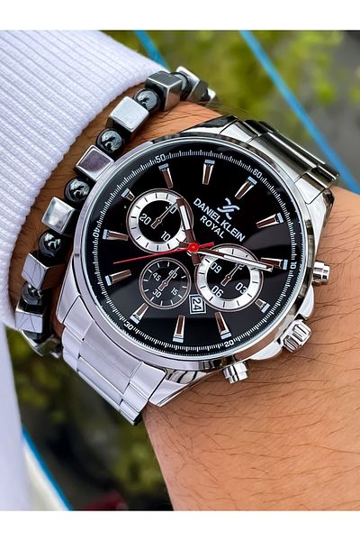 Daniel Klein Daniel Klein Men's Steel Watch New Season Sport Stylish Model + Bracelet Gift