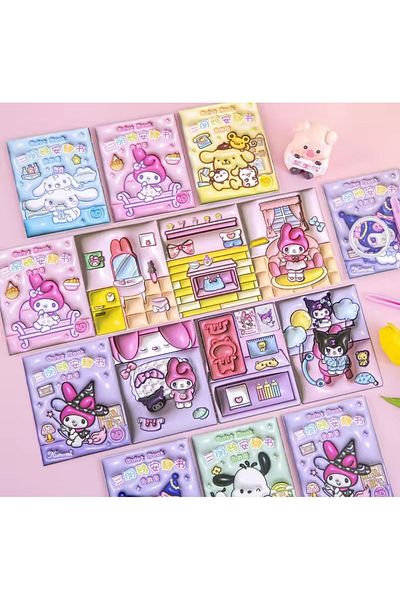 EyER Shoping Sanrio Kawaii DIY Do It Yourself Ticker Li Home Decoration Making Tape Gift 1Pcs Yellow