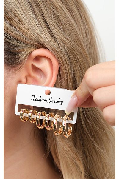 Jack Ferrero Steel Multi Women's Earrings