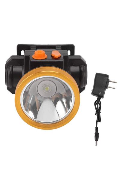 SIKS Led Headlamp With Plug Charging, 2 Light Modes With 2 Intensity Levels, For Fishing, Hunting