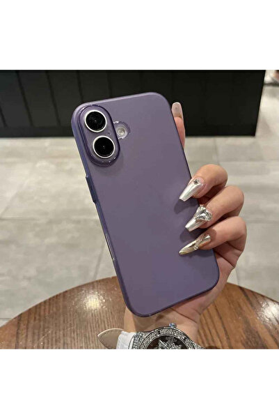 EDELFU iPhone 16 PLUS ince (0.03mm) Hafif Koruyucu Slim Kapak Mat Doku Yumuşak Kılıf