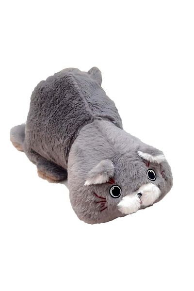 MY FRİEND TOYS My Friend Toy Plush Double Sided Plush Cat Bear 35 cm