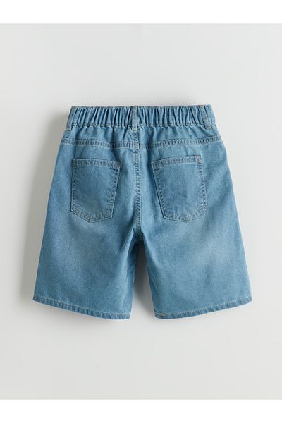LC Waikiki Elastic Waist Boy Jean Shorts