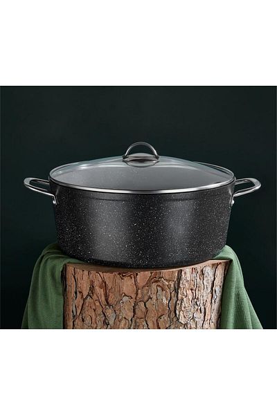 OMS Gastro Granite Deep Pot 28cm 3113