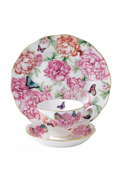 Royal Albert Gratitude Miranda Kerr 3 Piece Set (Dessert Plate, Cup, Cup Plate)