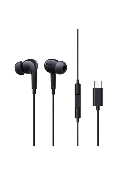 Baseus Casti Stereo Baseus Encok CZ18, USB-C, Microfon (Negru)