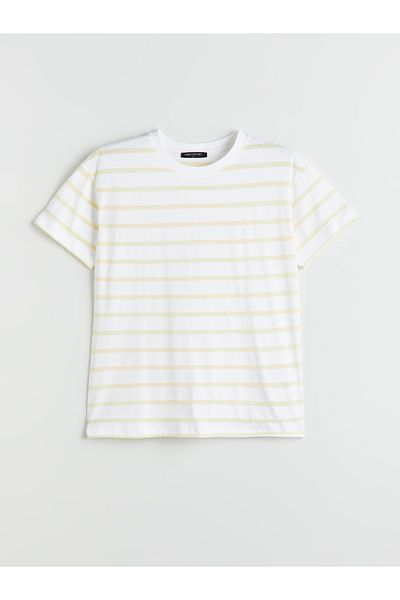 LC Waikiki Crew Neck Striped Women's T-Shirt