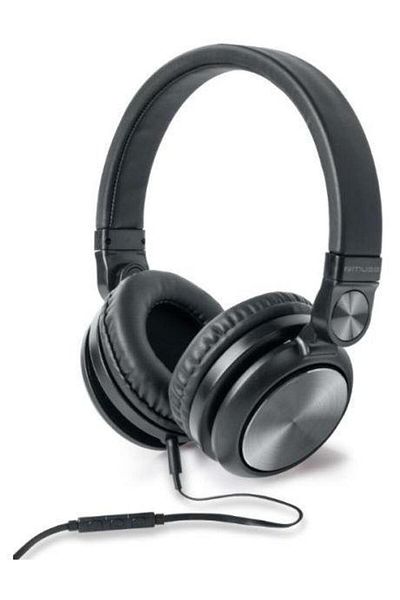 Muse Muse M-220CF Stereo Headphones, Microphone (Black)