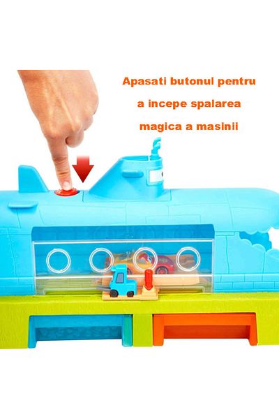mattel Set de joaca Cars - Spalatorie auto submarin