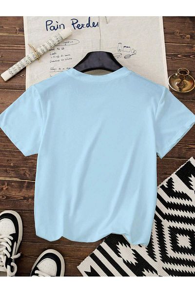 DAXİS Sportwear Company ΓΥΝΑΙΚΕΙΟ Μπλουζάκι με στάμπα με λαιμόκοψη