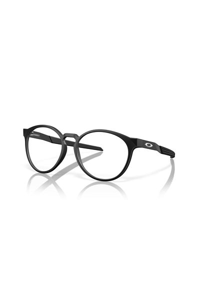 Oakley Ophthalmic Man Round Eyeglasses- Oo 8184 - Lense Size:53mm - Satin Black