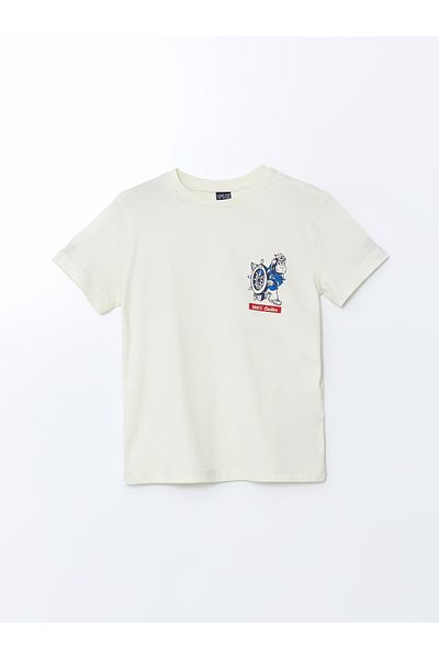 LC Waikiki Crew Neck Boys T-Shirt and Shorts