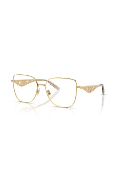 Dolce&Gabbana Dolce & Gabbana Woman Square Eyeglasses- Dg 1358 - Lense Size:54mm - Black