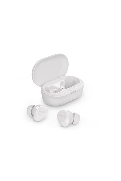 Philips Philips TAT1209WT/00 True Wireless Headphones, Bluetooth 5.3, Touch Control, IPX4 (White)