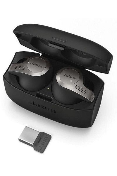 Jabra Jabra Evolve 65t Stereo Headphones, Bluetooth, Multipoint, Microphone (Black)