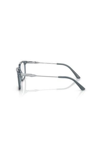 Prada Man Rectangle Eyeglasses- Pr 05zv - Lense Size:55mm - Crystal Graphite