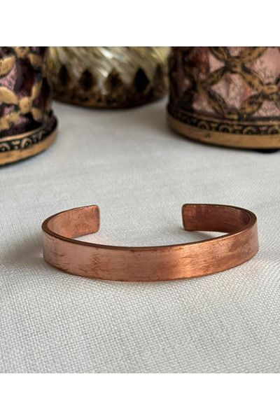Kehribar Sarayı Pure 100% Copper Bracelet Suitable for Any Wrist