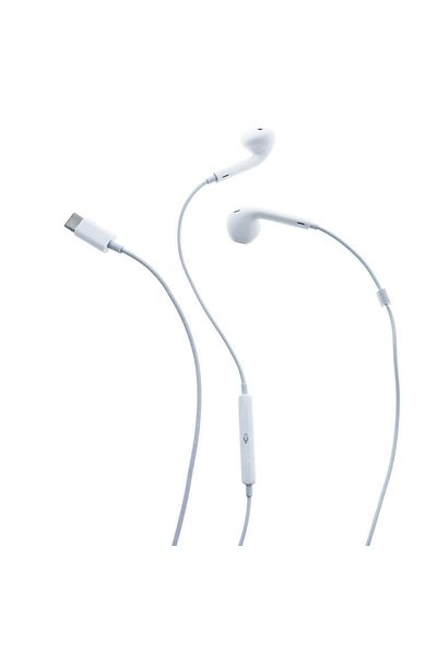 Fiesta Casti Stereo Fiesta FISEMW10, Microfon, USB Tip C (Alb)