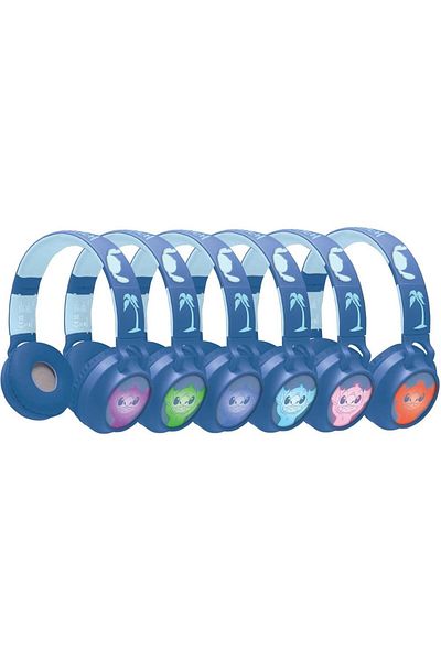 LEXIBOOK Casti pentru copii Lexibook HPBT015D, Bluetooth, Stitch (Albastru)