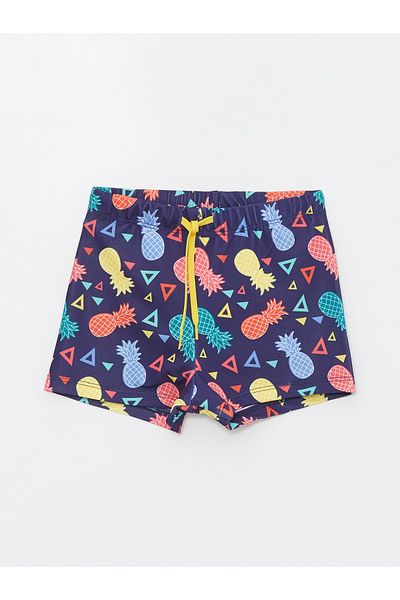LC Waikiki Schnell trocknende UV-beständige Jungen-Boxer-Badehose