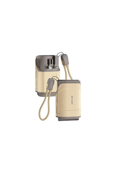 Green Lion Travex Power Bank 10000Mah - Beige