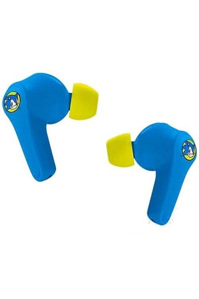 OTL Casti True Wireless OTL Sega Classic Sonic The Hedgehog, Microfon, Bluetooth 5.0 (Albastru)