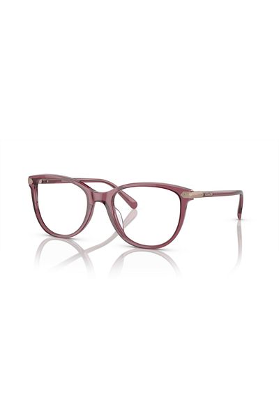 Coach Woman Square Eyeglasses- Hc 6220u - Lense Size:54mm - Transparent Purple