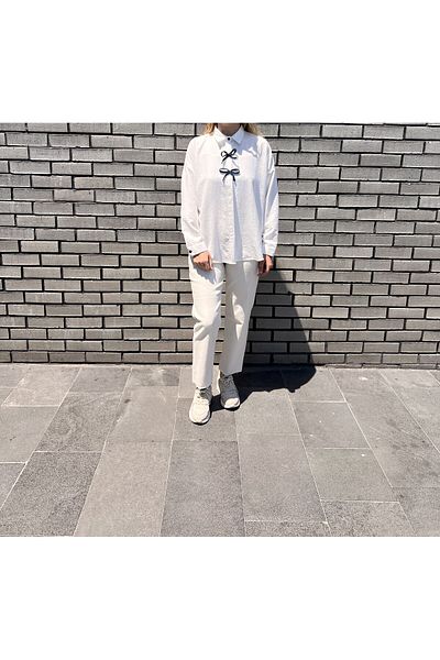 Markamoni 71627 Bow Detailed Shirt